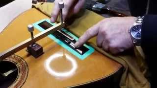 Sticking the Bridge - Howell Guitars