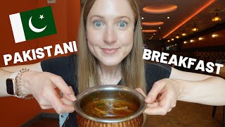 🇨🇦🇬🇧 Trying Pakistani Breakfast London! Nihari + Halwa Puri 🤤