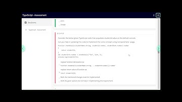 TypeScript Assessment - Angular Developer Program - Infosys Springboard Assessment
