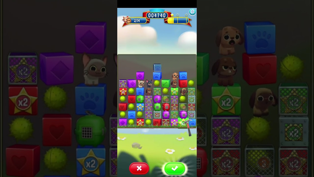 Pet Rescue Saga level 4678 no boosters