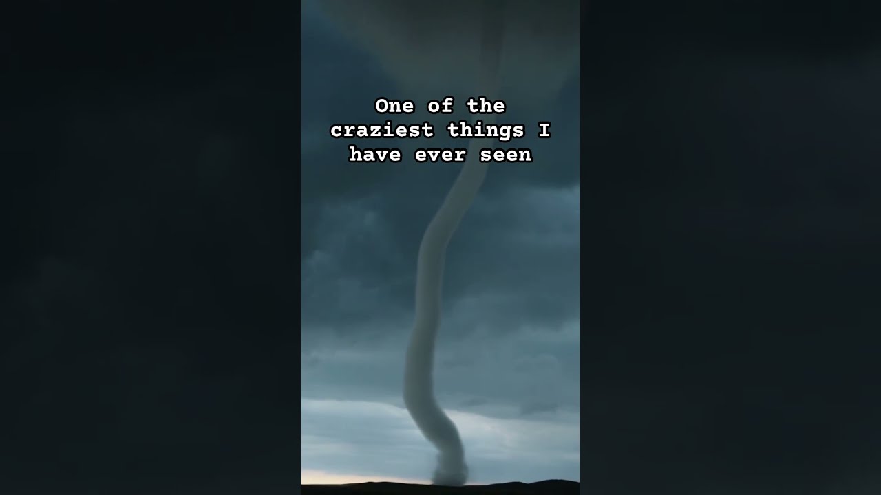 Snakey Rope Tornado Near Clear Lake SD Storms Stormchasing Weather Southdakota
