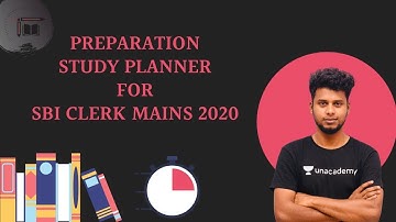 Preparation || Study Planner for SBI Clerk Mains 2020 || Naresh kumar