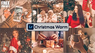 Lightroom Mobile christmas warm editing | Lightroom Mobile preset FREE DNG & XMP screenshot 2