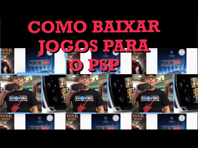 COMO BAIXAR E COLOCAR JOGOS NO PSP 