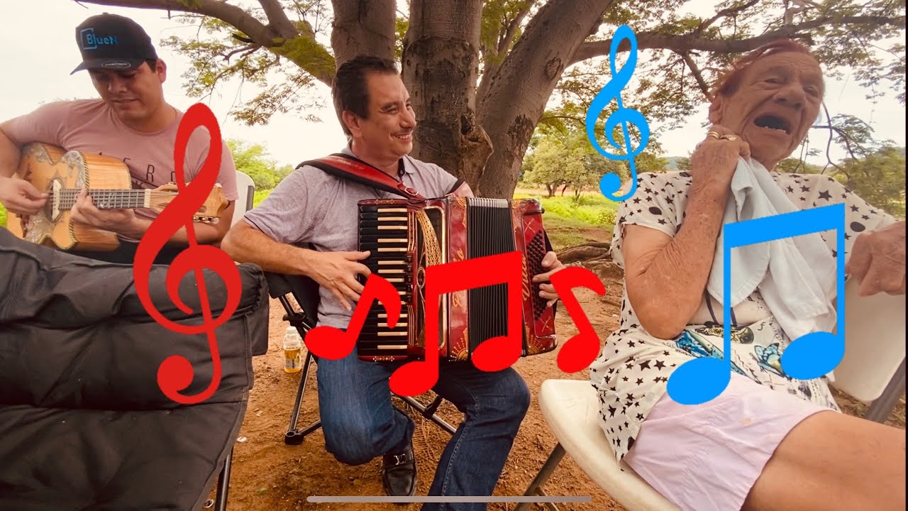 Desde el rancho con Gilberton y cantándole “como encendido clavel”