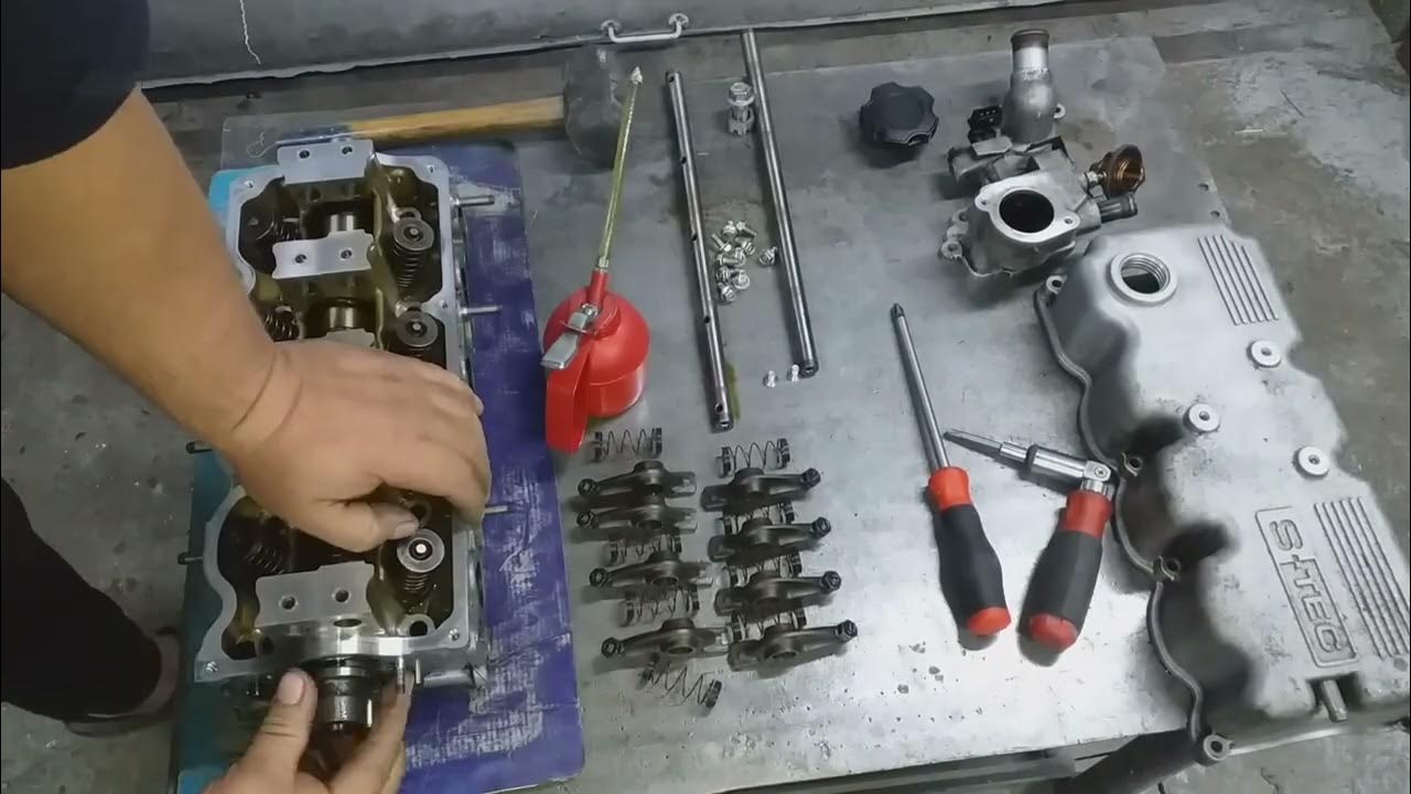 Прогорела прокладка под ГБЦ на Дэу Матиз - YouTube