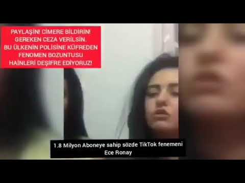 Ece Ronay PKK videosu Şok video Türk polisine küfür Ediyor Ece Ronay