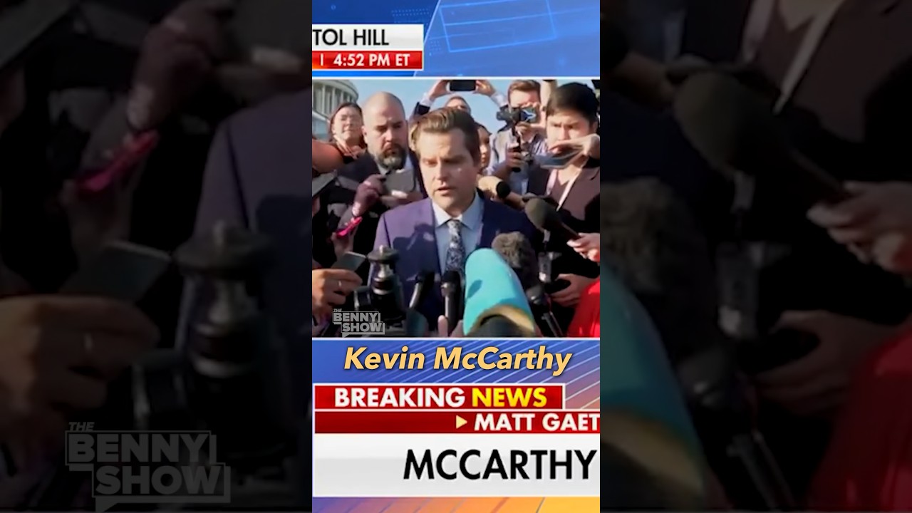 Gaetz LIGHTS CONGRESS ON FIRE— McCarthy OUT 🔥🔥