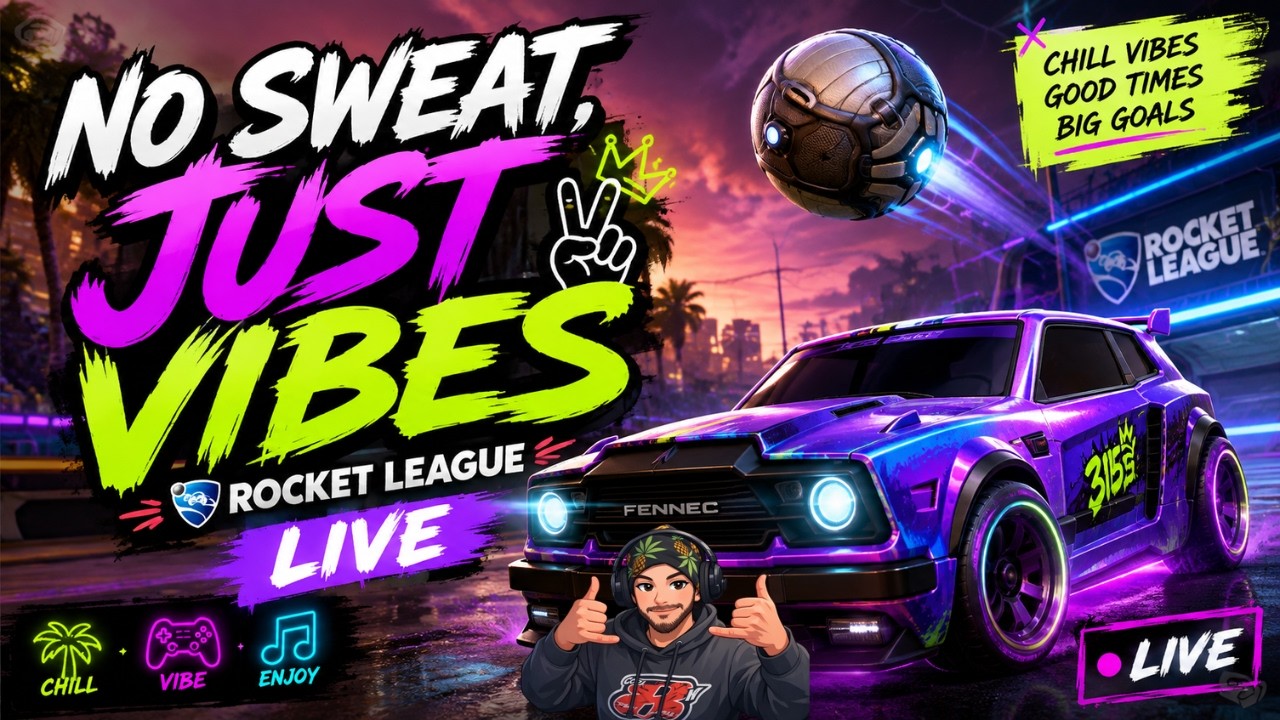 🚗💨 NO SWEAT. NO RAGE. JUST VIBES | EWC PARTY  | Rocket League LIVE   #yt #ytshorts #live #RL