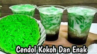 ES CENDOL RECIPE FOR SELLING // FIRM AND DELICIOUS CENDOL ES CENDOL RECIPE FOR SELLING // FIRM AND DELICIOUS CENDOL