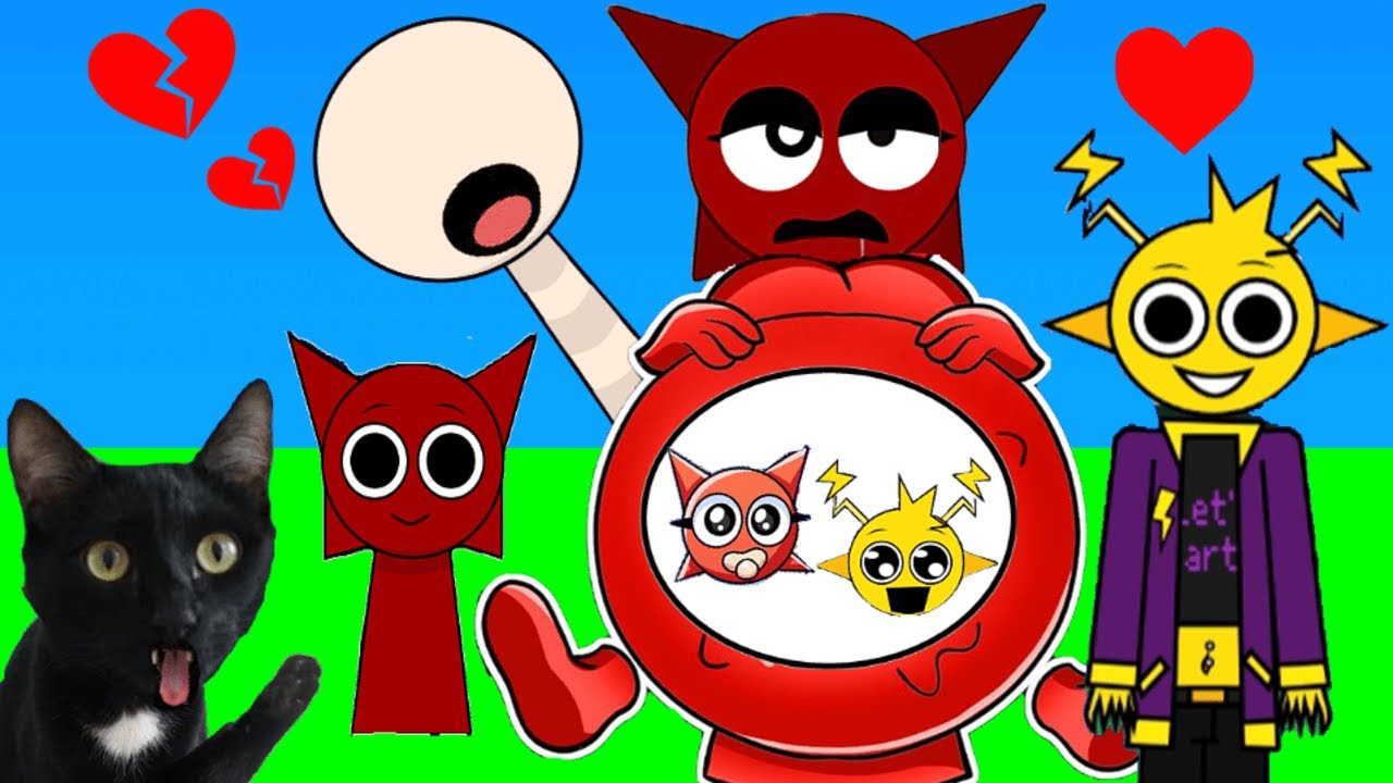 SPRUNKI PERO MROONA ESTA EMBARAZADA DE WYRUM? CAJA MISTERIOSA DE INCREDIBOX SPRUNKI RETAKE