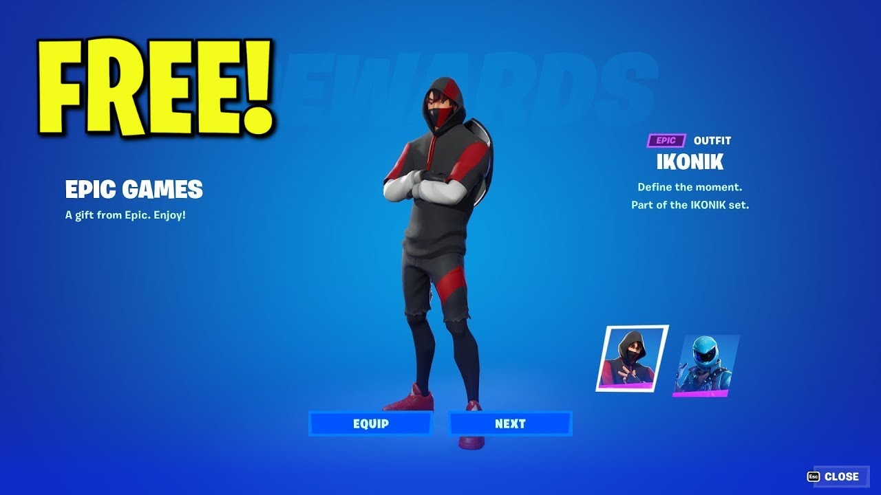 How to GET IKONIK SKIN for FREE! (Free Ikonik Skin in Fortnite SEASON