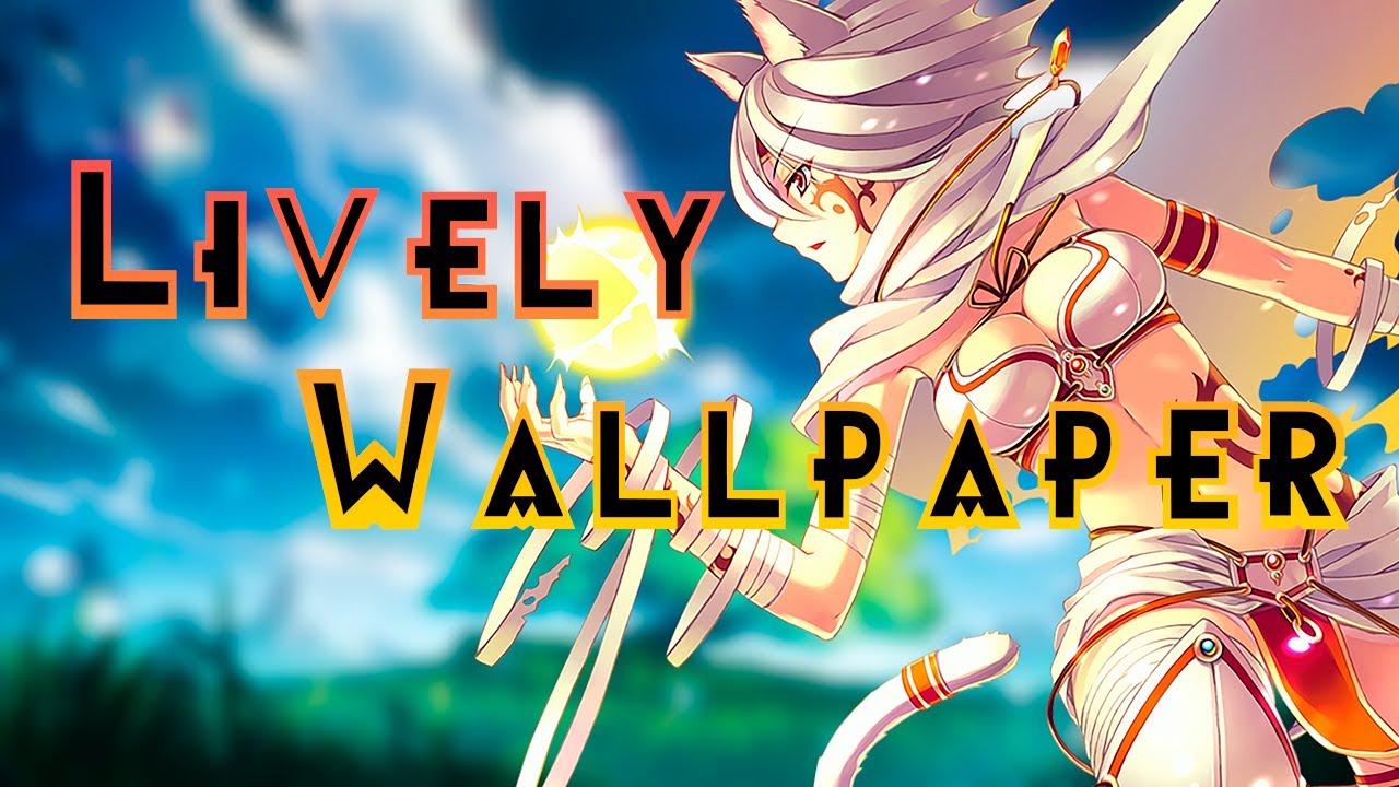 COMO COLOCAR WALLPAPER ANIMADO NO PC LIVELY WALLPAPER YouTube