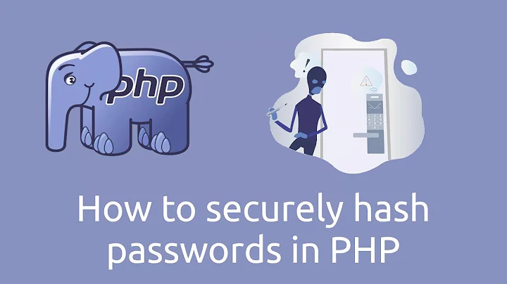 How to correctly hash a password in PHP and why other methods are no longer fit for purpose