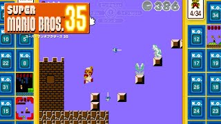 マリオブラザーズ すげー無茶な配置をしてくる『スーパーマリオブラザーズ35』 - YouTube