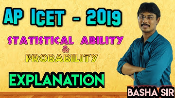 AP ICET MATHEMATICAL ABILITY 2019 PROBLEMS / STATISTICAL ABILITY // BASHA SIR