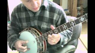 How to play Yours Forever Blue banjo break