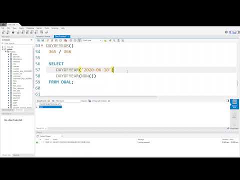 41. SQL DAYOFYEAR() Function Explained in Tamil | Find Day Number of the Year in SQL