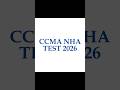 NHA CCMA Exam Prep 2026: Full Practice Test & Clinical Rationales #studytips #ccma #medicalstudent