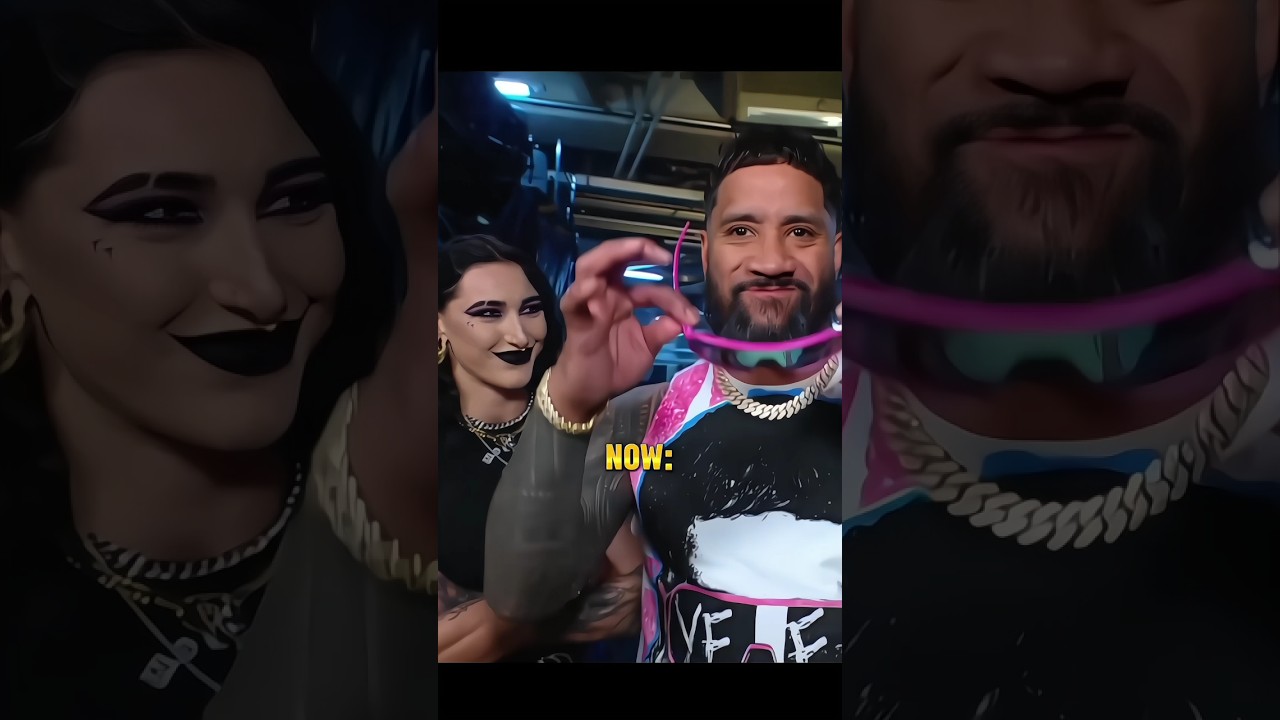 Rhea Ripley & Jey Uso Love Story Then vs Now Edit! 🥹 
