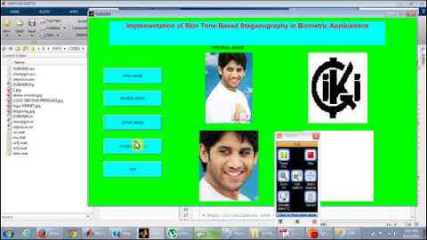 IMPLEMENTATION OF SKIN TONE BASED STEGANOGRAPHY FOR BIO METRIC