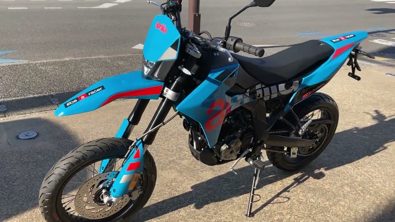 aprilia 2026年 新色 SX125 E5+タランチュラブルー入荷しました