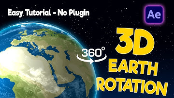 How to Create a Realistic 3D Spinning Earth in After Effects