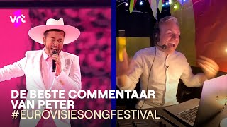 De beste commentaar van Peter tijdens de tweede halve finale | Eurovisiesongfestival 2023