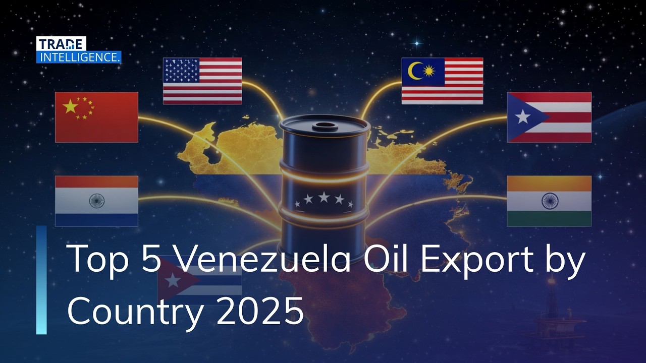 Where Does Venezuela Export Oil? Top 5 Buyers in 2025 #venezuela #globaltrade #oil