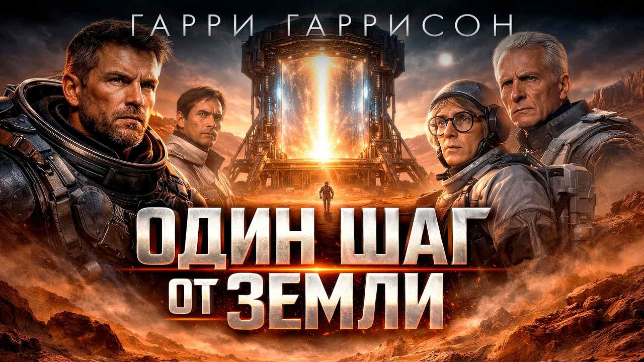 Первый человек на Марсе без ракеты | Гарри Гаррисон - ОДИН ШАГ ОТ ЗЕМЛИ | Книга в Ухе