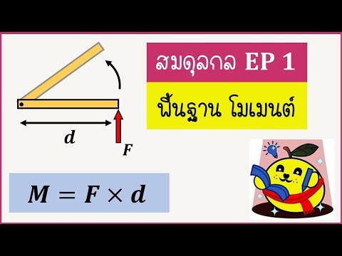 ฟิสิกส์ - สมดุลกล ( Ep1 ) : พื้นฐานโมเมนต์