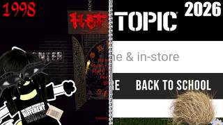 WEB DESIGN HISTORY: HotTopic.com