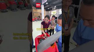 Professional Ride-on Floor Scrubber X6 | Easy Maintenance & High Efficiency Demonstration