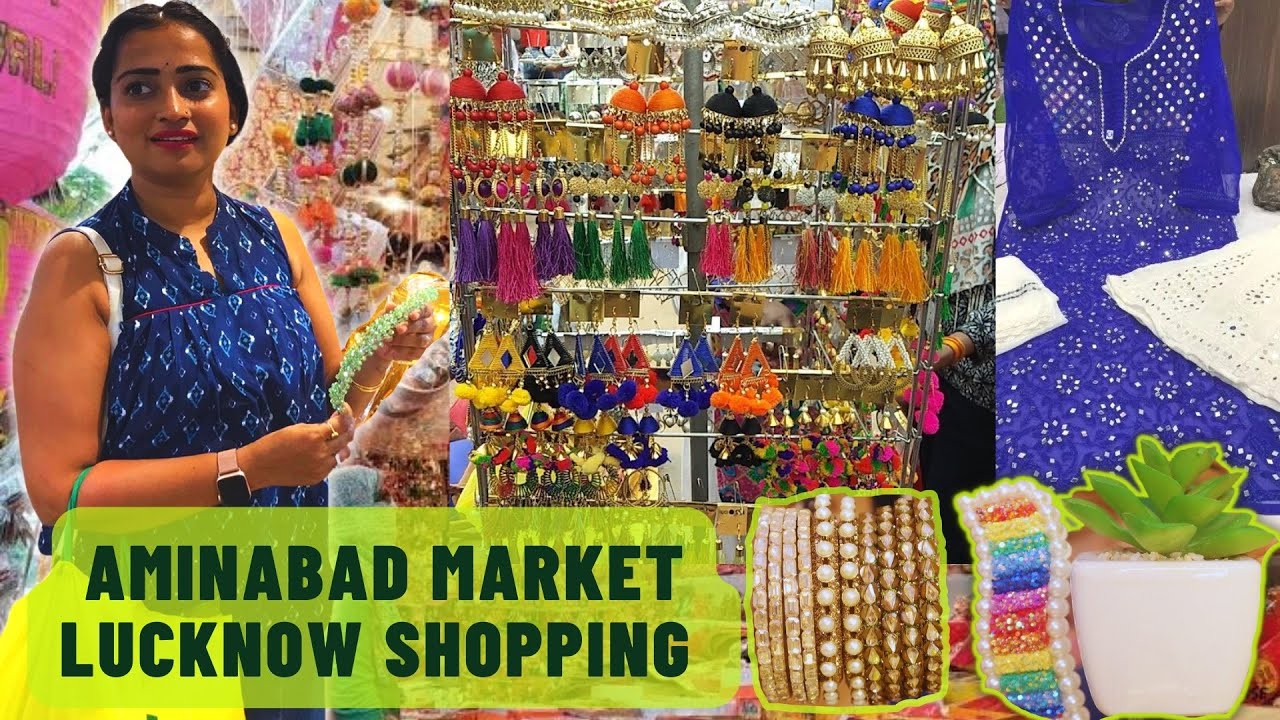 Aminabad सबसे सस्ती बाजार in Lucknow Aminabad Market Lucknow Visit