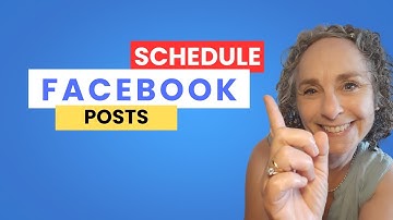 How to schedule a post on Facebook personal profile