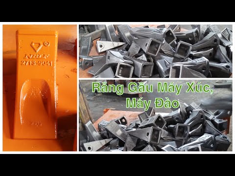 Video Cách Đúc Răng Gầu Máy Xúc| Nhà phân Phối Răng Gầu Máy... - youtube