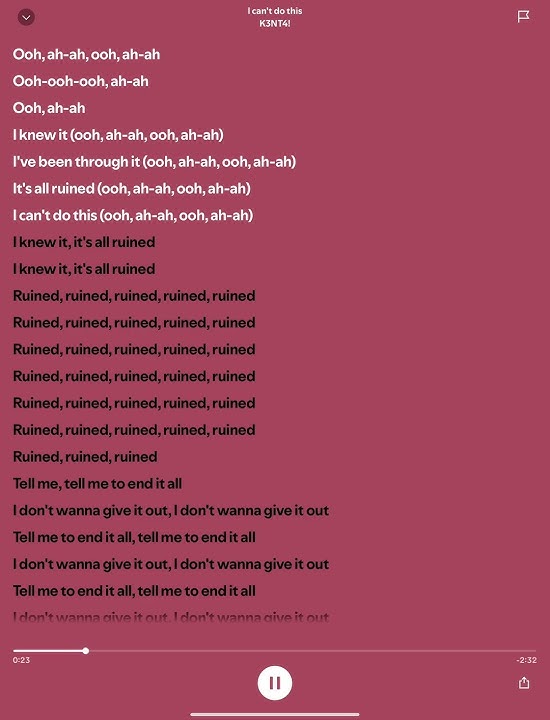 I can’t do this (sped up) -K3NT4! #songs #spedupsongs #spedup