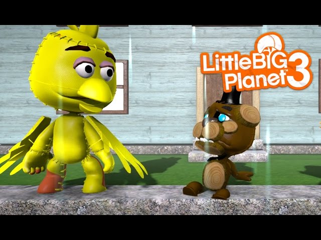 Five Nights at Freddy's 3 recreated in LittleBigPlanet 3 is rather eerie