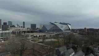 192 Electric Ave Vine City Atlanta aerial view 2/14/19