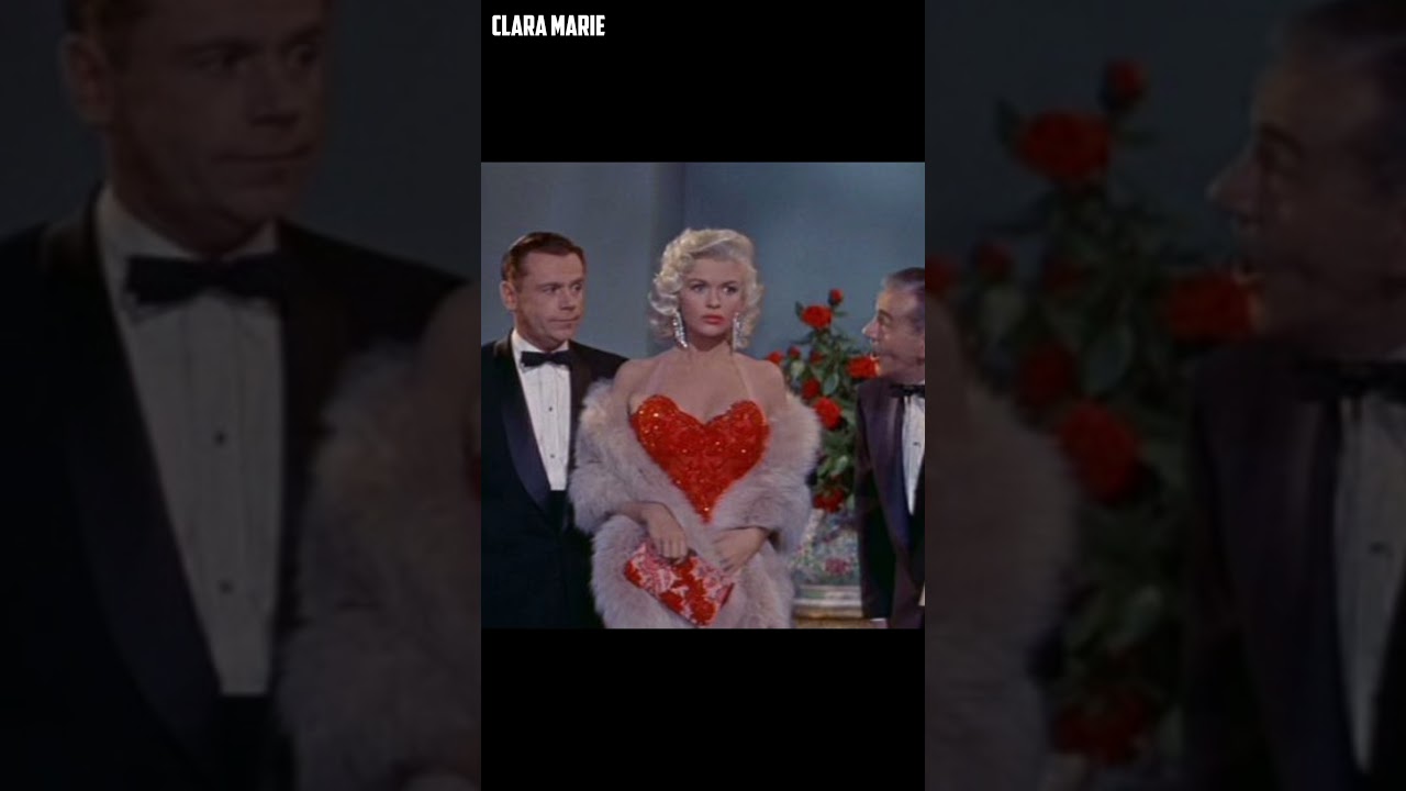 jayne mansfield red dress Jayne Mansfield as Jerri Jordan in 'The Girl Can't Help It' (1956) @the-vintage-blonde-bombshells on Tumblr