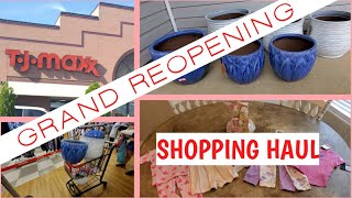 TJ MAXX GRAND RE-OPENING!! HUGE CLEARANCE | TJ MAXX HAUL 2020