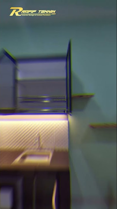 Lemari dapur minimalis uk 3x3