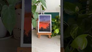 Easy acrylic painting tutorial 🌻❤️. #easypainting #artlovers #easyart #paintingtutorial #landscape