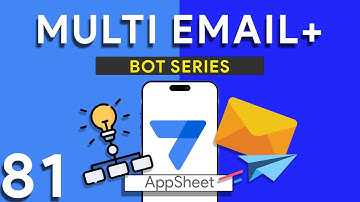 Appsheet Episode 81: How to Master Multi-Email Recipients in AppSheet