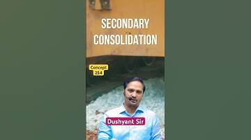 Concept-254 | Compaction-Consolidation | Geo-Technical Engineering By Dushyant Sir #sasuti #ese2025