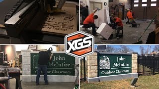 Xgs Huge Foam Sign For Muskingum Valley Park District