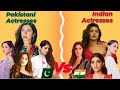 Pakistani actresses vs indian actresses beauty and red carpet look competition best one