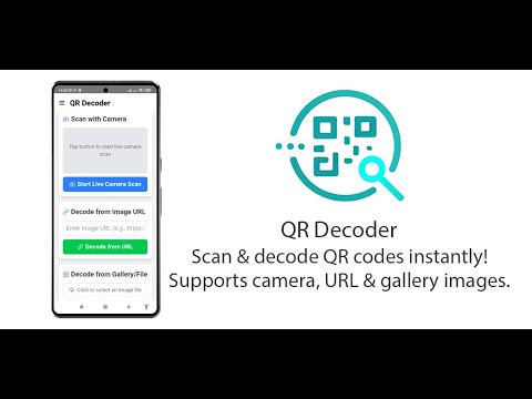 QR Decoder - The Ultimate QR Code Scanner App | Scan, Decode & Share Instantly