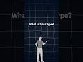 What is Data type|Explain Data type|#shorts