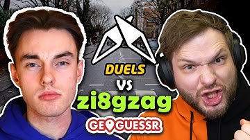 FAST DUELS against zi8gzag (GeoGuessr 1v1)